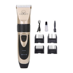 Noise-Free Design Pet Hair Clipper - Rechargeable Dog Trimmer Animal Grooming Cat Cutter Machine Shaver Electric Scissor Remover Haircut